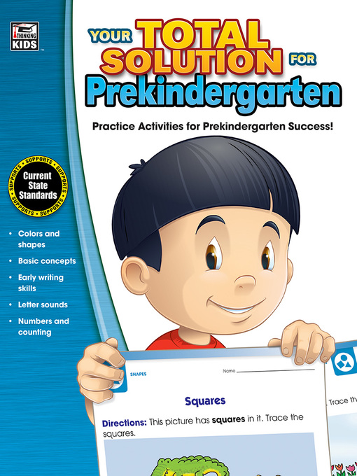 Title details for Your Total Solution for Prekindergarten Workbook by Thinking Kids - Available